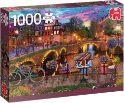 JUMBO puzzle vodní kanály v Amsterdamu – 1000 dílků
