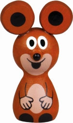 Magnetická dřevěná myška Detoa