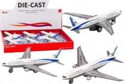 Kovový osobní letoun s třecím pohonem – bílý