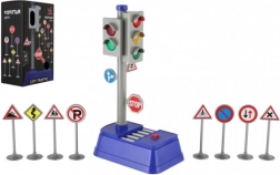 Dětský semafor se značkami s efekty
