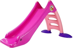 Zahradní skluzavka pro děti růžovo‑fialová
