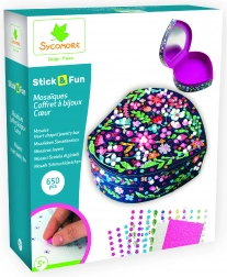 Stick & Fun - šperkovnice srdcový tvar