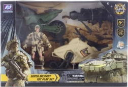 Vojenská sada se skútrem pro děti