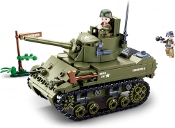 Sluban Army WW2 malý spojenecký tank – stavebnice