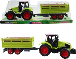 Traktor s přívěsem na setrvačník pro děti