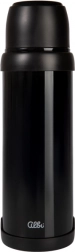 Luxusní černá termoláhev 1 l