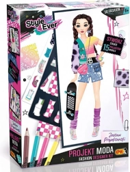 Kreativní sada Projekt Moda Návrhářky - Každodenní stylizace