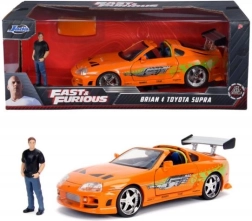 Rychle a zběsile Toyota Supra 1995 1:24 s figurkou Brian O’Conner