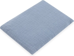Mušelínový hřejivý a chladivý polštářek s višňovými peckami NEW BABY Standard, modrý