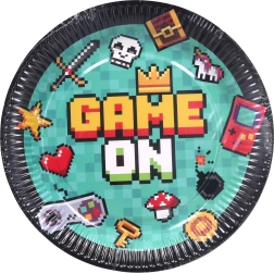 Papírové párty tácky HRA 23 cm – 6 ks