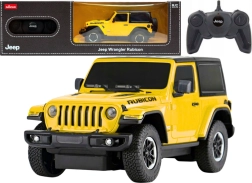 R/C Auto Jeep Wrangler JL Rubicon žlutý 1:24
