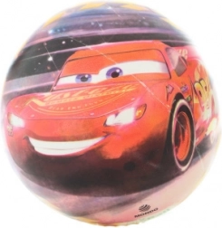 Pestrobarevný míč s motivem Cars 22 cm