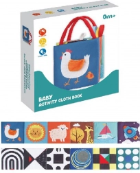 Senzorická knížka pro nejmenší – kontrastní obrázky a aktivity