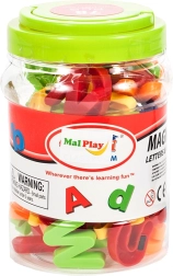 Magnetická písmena a číslice pro děti, 78 ks