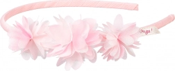 Souza! - čelenka do vlasů s tylovými květy