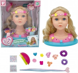 Česací hlava s efekty 24 cm