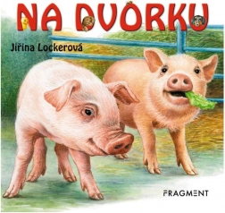 Knížka leporelo Na dvorku