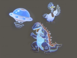 laserová pistole s projektorem – sada pro laser tag (2 pistole + projektor)