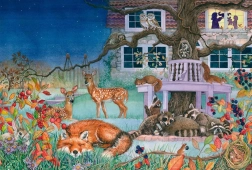 Puzzle Noční návštěva 100 dílků SCHMIDT