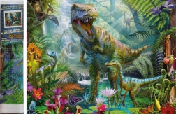 Diamantové malování – dinosauří svět 30 × 40 cm