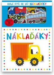 Kniha Puzzle Náklaďáky