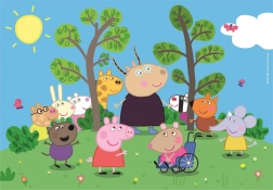Puzzle Peppa Pig s kamarády MAXI 24 dílků