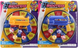 Terč s míčky a pistolkou pro děti