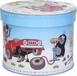 Kulatá krabice s motivem Krtečka 20 cm