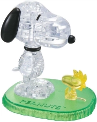 3D Crystal Puzzle Snoopy a Woodstock 41 dílků