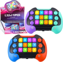Elektronická hra Light Spot – kapesní konzole s 11 herními režimy