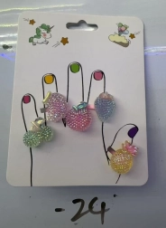 Sada Prstýnků s Ovocem, 5 ks