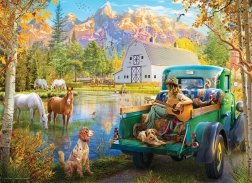 Puzzle Zpívající jezero 1000 dílků EUROGRAPHICS