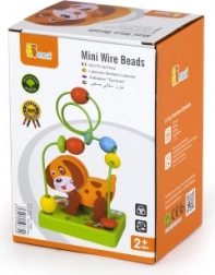 Dřevěný labyrint s pejskem