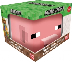 3D hrnek prasátko MINECRAFT 440 ml