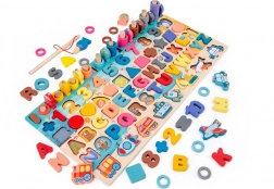 2Kids Edukativní multifunkční deska 6 v 1