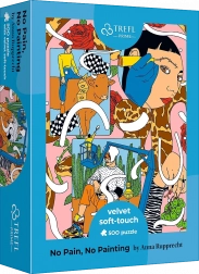 Trefl puzzle Velvet Soft Touch UFT 500 dílků – žádná bolest, žádné malby