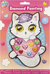 Kreativní set diamantové malování Kočička XL