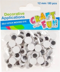 pohyblivé samolepicí oči 80 ks