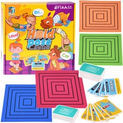 Rodinná hra HOLD POSE – drž pózu