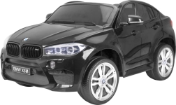 Elektrické autíčko BMW X6M XXL pro 2 děti s dálkovým ovladačem – Černá