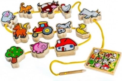 Provlékačka dřevěná Moje první zvířátka