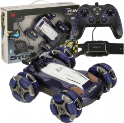 Dálkově ovládané auto se všesměrovými koly a ovládáním gesty