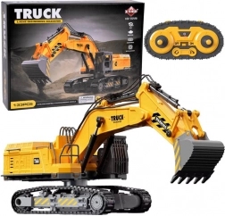 Sestavitelný bagr na dálkové ovládání 2,4 GHz – 133 dílů