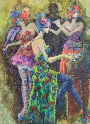 Puzzle ANATOLIAN barevné trio 1000 dílků