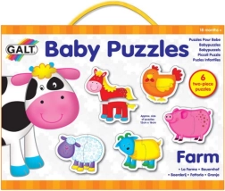 GALT baby puzzle farma 6×2 dílky