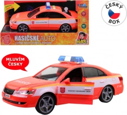 Hasičské osobní auto s českým hlasem 24 cm