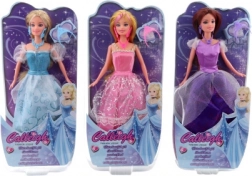 Kloubová panenka 29 cm s korunkou