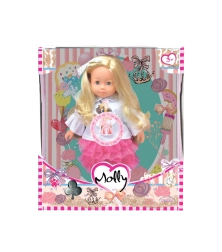 Panenka Bambolina Molly se 3 písničkami, 40 cm