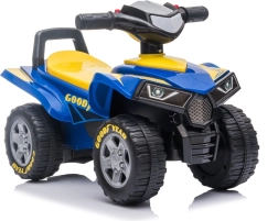 Odrážedlo čtyřkolka se zvuky a světly, modré