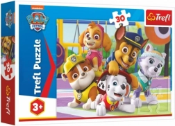 puzzle 30 dílků PAW PATROL vždy včas Trefl